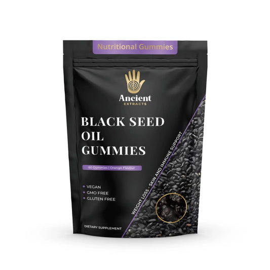 Black Seed Oil Gummies Blackcurrant Flavour